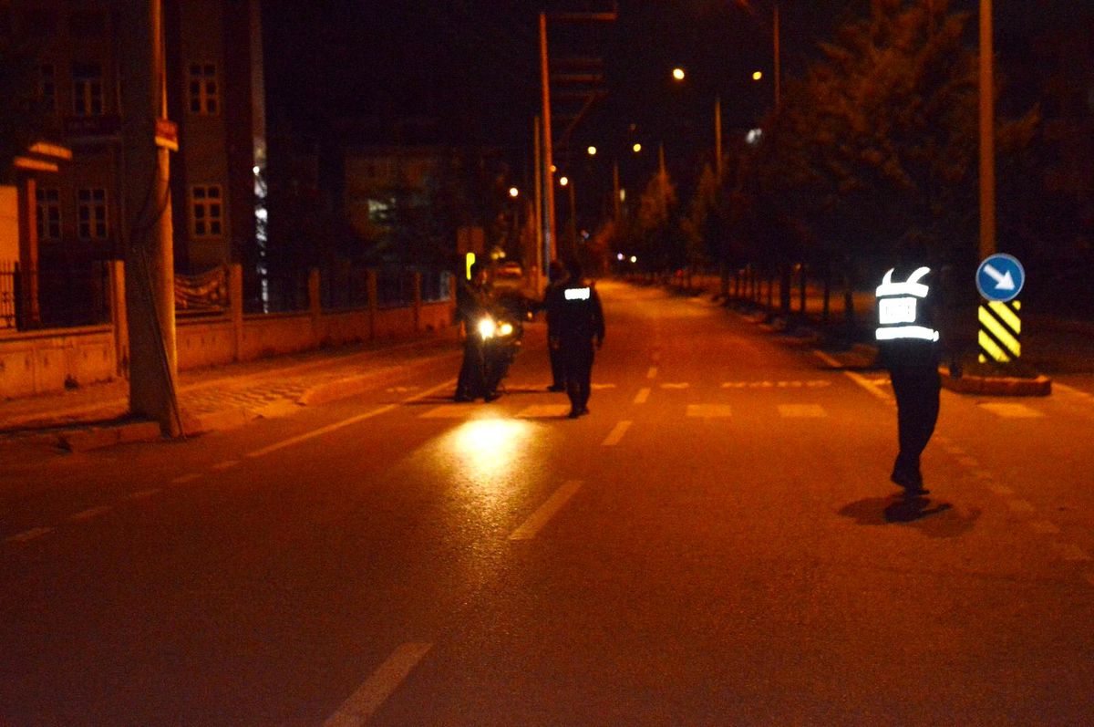Gece denetimleri sıklaştırıldı