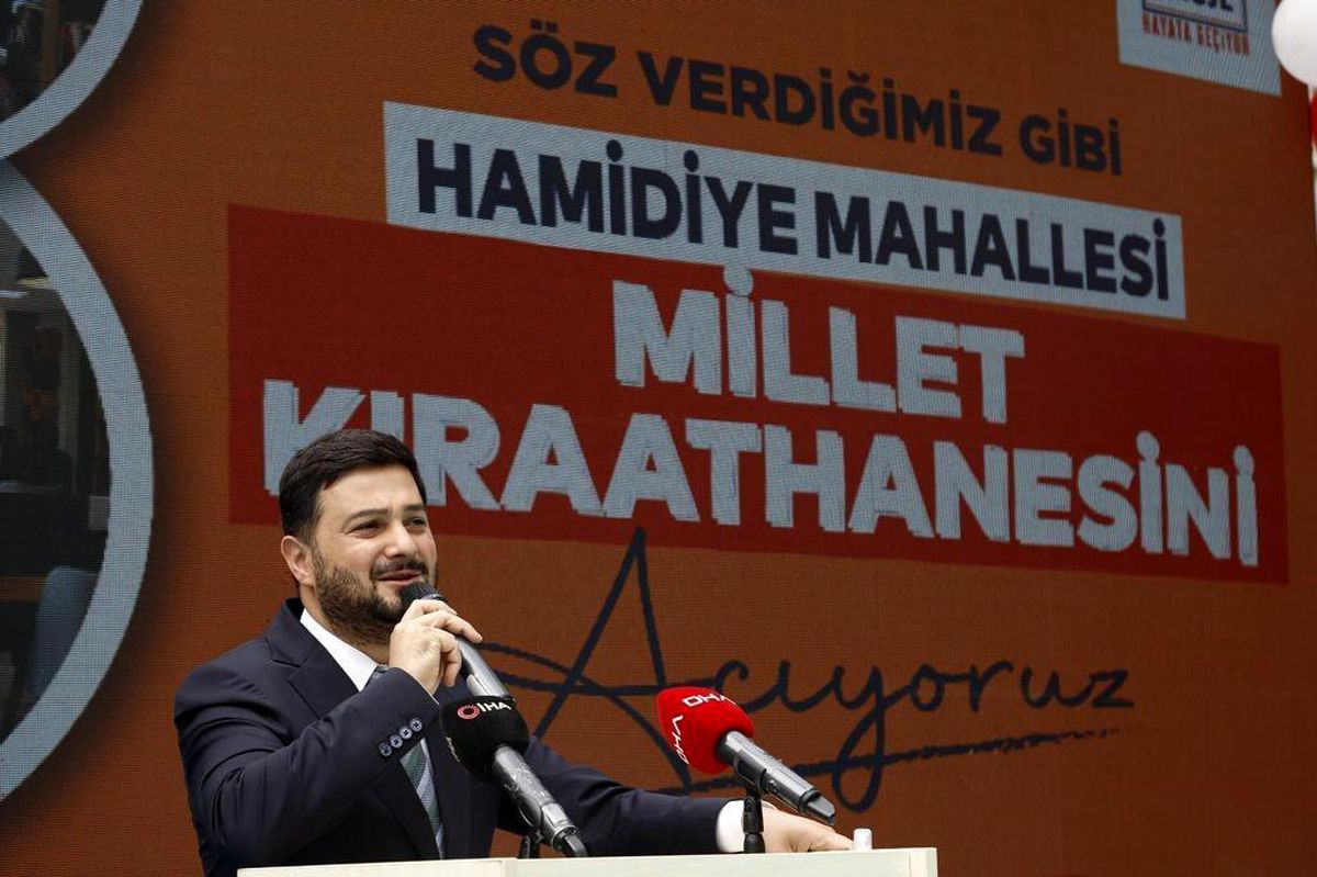 Kağıthane\'de bir millet kıraathanesi daha açıldı