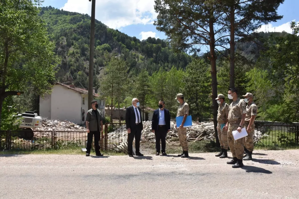 Kızılcahamam Güvem Mahallesi\'nde jandarma karakol binasının yapımına başlandı