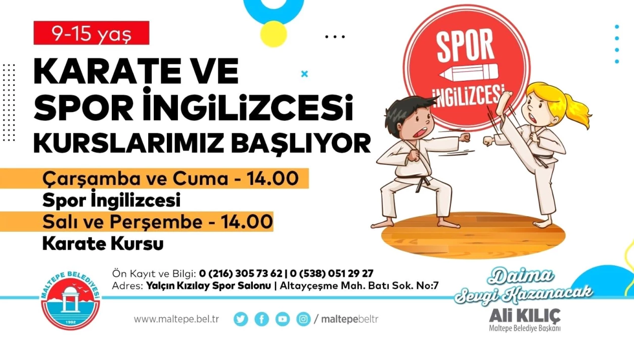 Maltepe\'de her yaş için spor