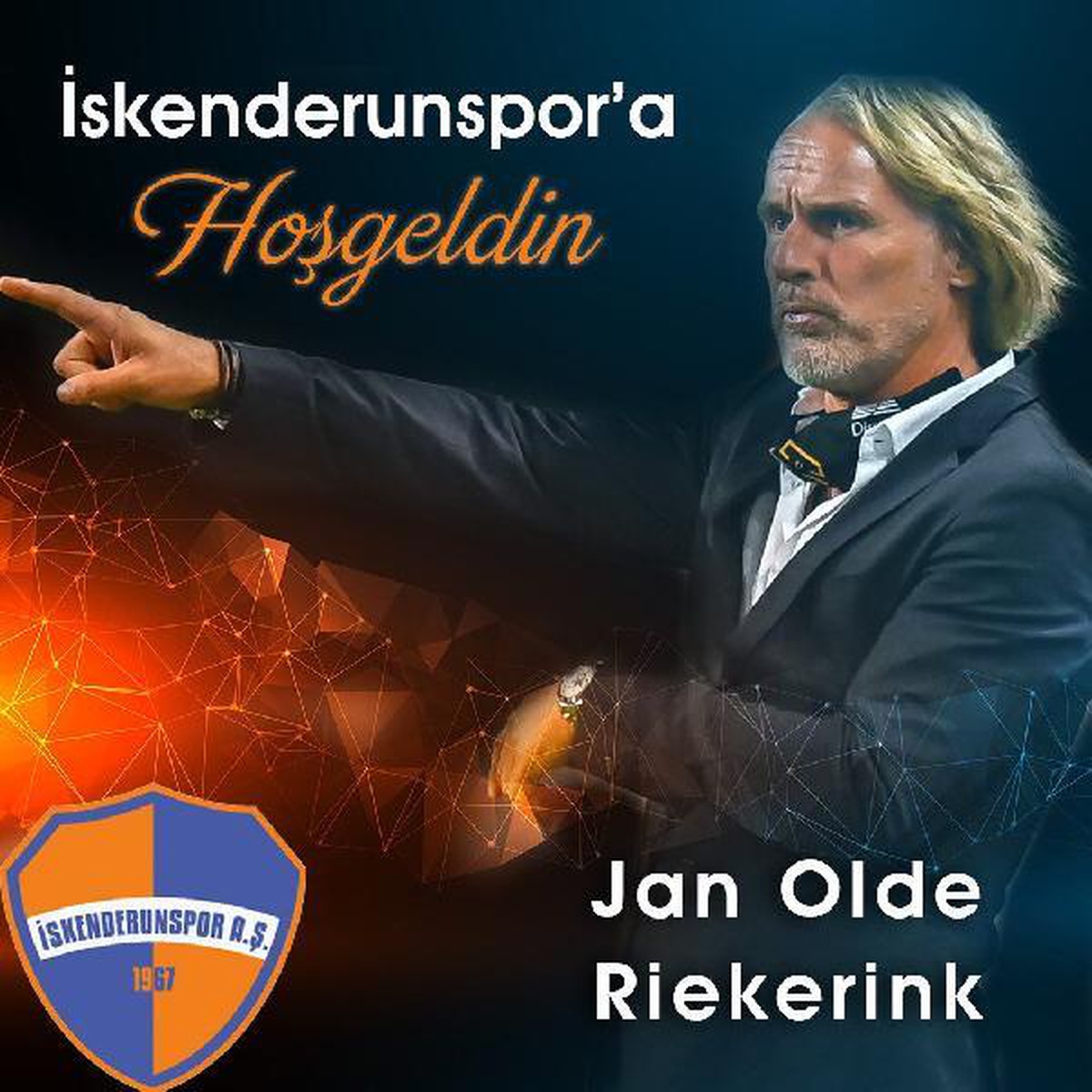 Riekerink\'ten İskenderun FK\'ya 3 yıllık imza