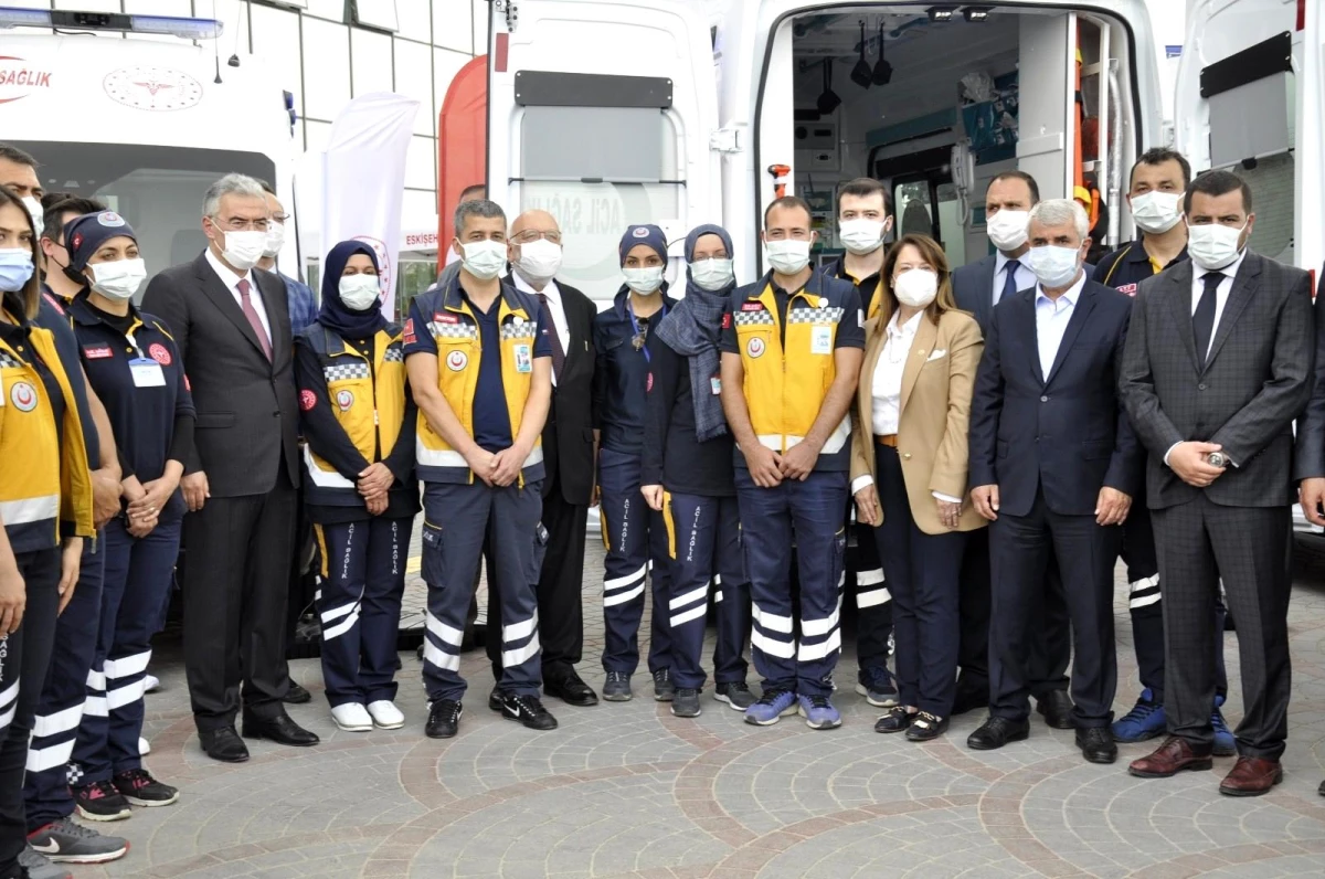 Son dakika haber: Sağlık Bakanlığından Eskişehir\'e 9 adet ambulans
