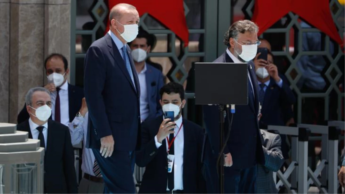 Son dakika! Cumhurbaşkanı Erdoğan, Taksim Camii\'nin açılışında konuşuyor