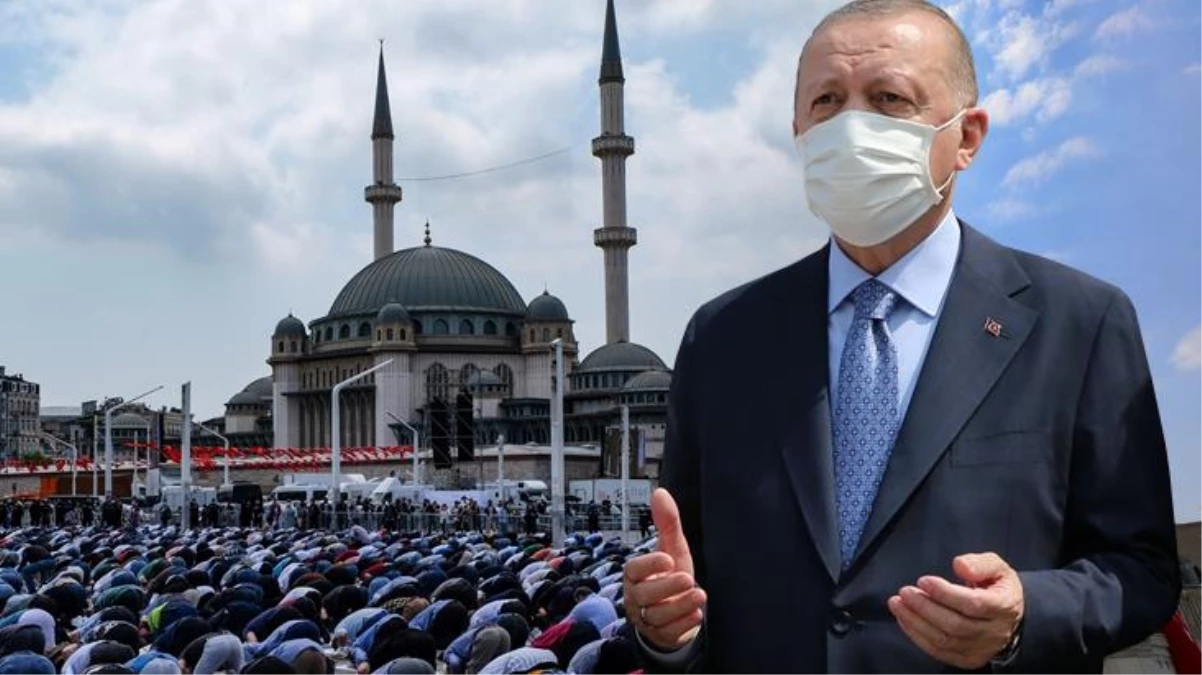 Son dakika: Taksim Camii ibadete açıldı! Cumhurbaşkanı Erdoğan\'dan dikkat çeken mesaj: İstanbul\'un fethine hediyedir