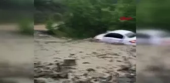 Tekirdağ'da şiddetli yağış heyelana neden oldu