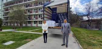 TİKA'dan Saraybosna Kantonu Yaşlılara Hizmet Merkezine donanım desteği