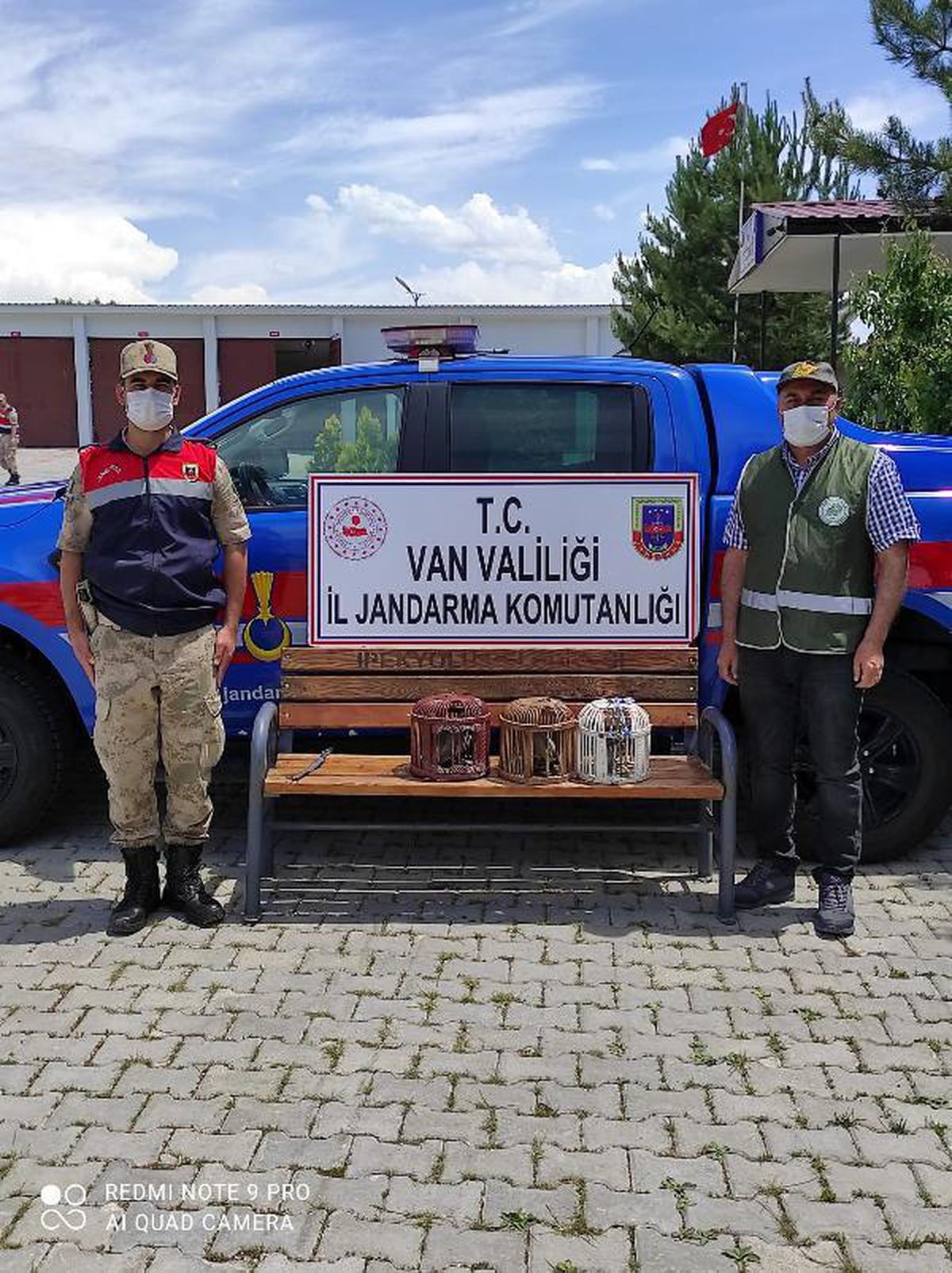 Van\'da kaçak keklik avına 3 bin 900 lira ceza