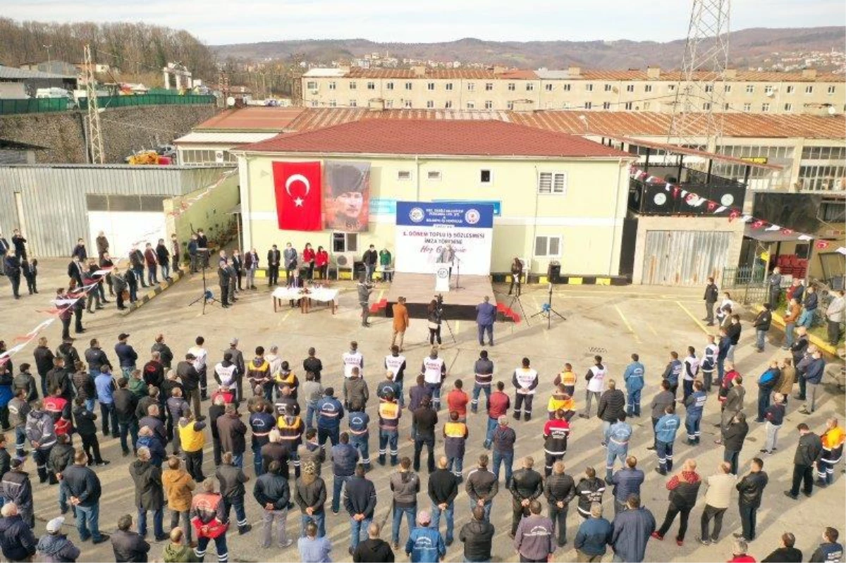 Zonguldak\'ta belediye işçilerinin maaş promosyonları yatırıldı