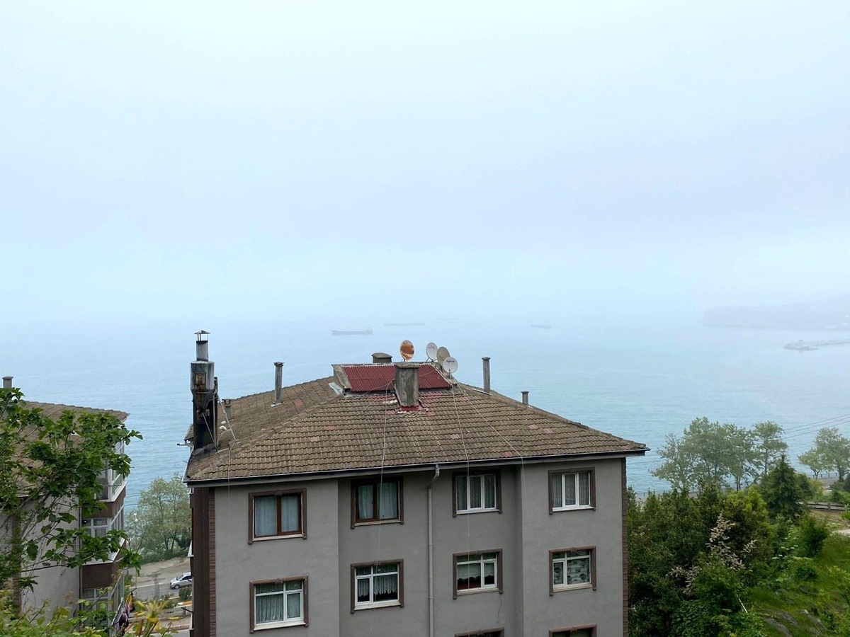 Zonguldak\'ta yüksek kesimlerde sis etkili oldu