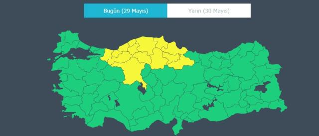 Meteoroloji'den 14 ilimiz için sarı kodlu uyarı! Kuvvetli yağış geliyor