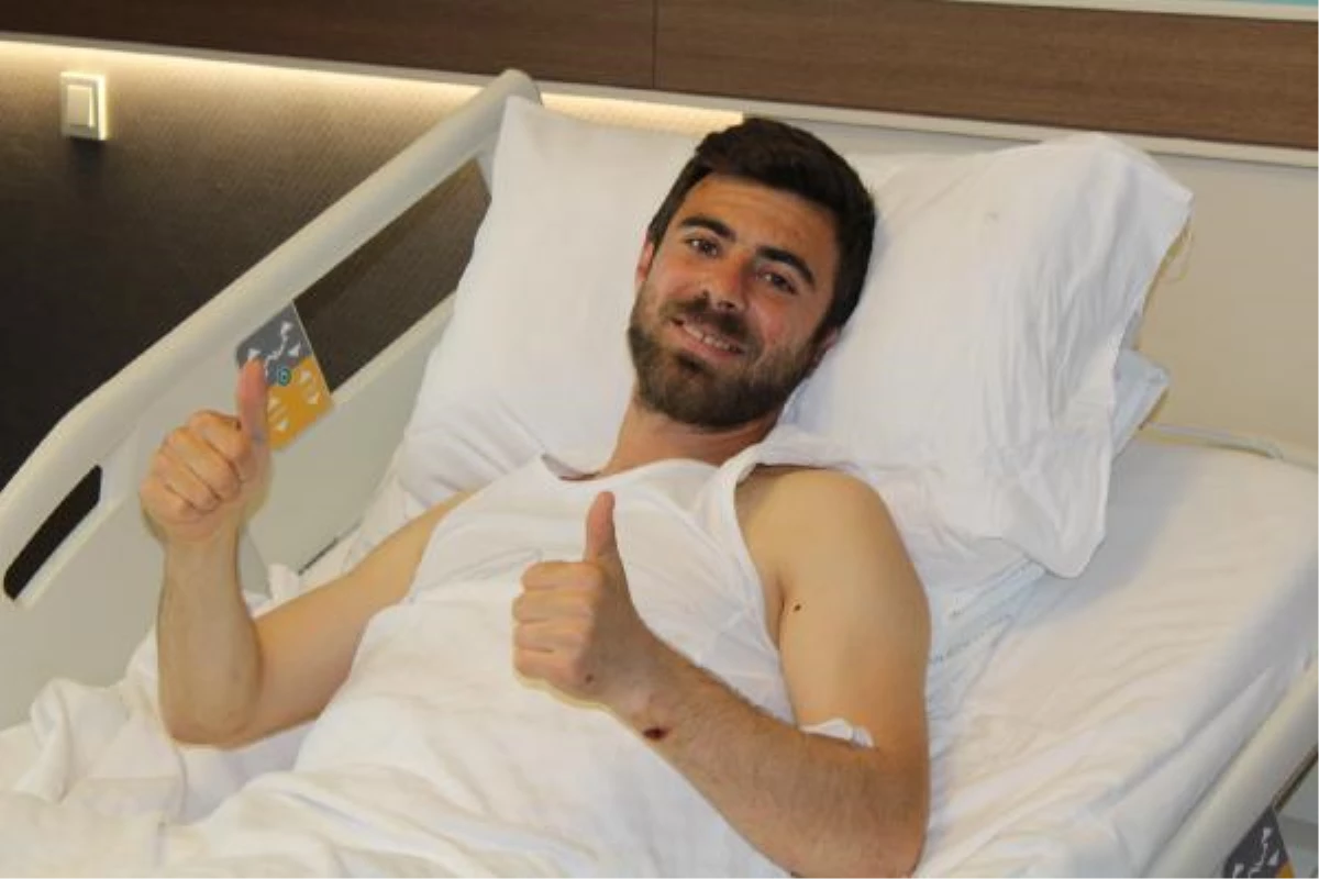 Şampiyonluk kutlamasında yaralanan Kocaelisporlu Bahri Can Avcı\'nın tedavisi sürüyor