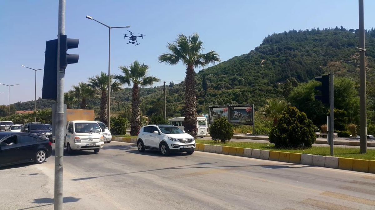 Söke\'de drone destekli denetim
