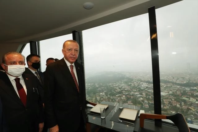 Son Dakika: İstanbul'un yeni sembolü Çamlıca Kulesi, Cumhurbaşkanı Erdoğan'ın katıldığı törenle açıldı