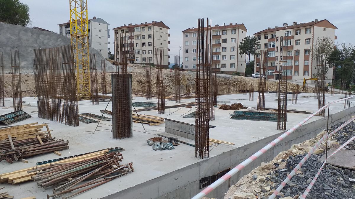 Alaplı Devlet Hastanesi inşaatı devam ediyor