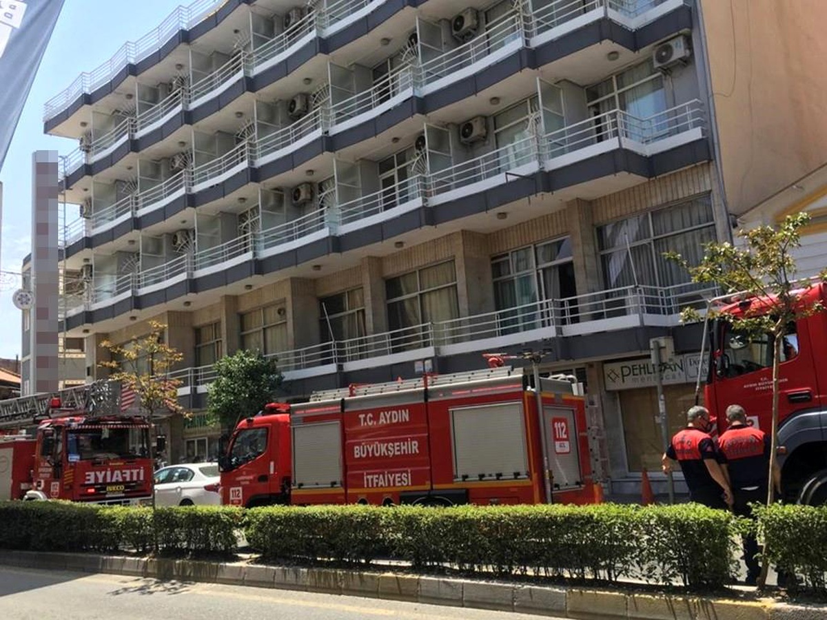 Son dakika haber... Kurutma makinesinden çıkan yangın panikletti