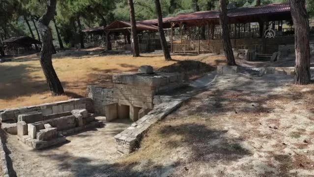 Maden sahasından çıkarılan tarihi eserler arkeoloji parkına taşınıyor