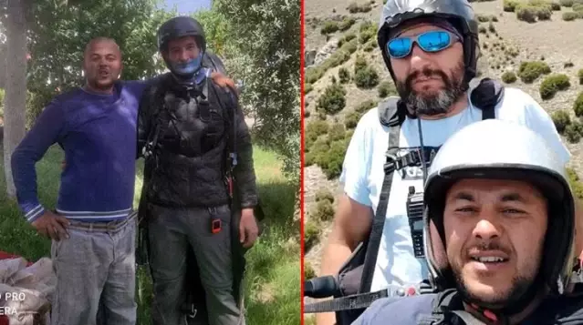 Tarlasına paraşütçü inen çiftçi, bu defa kendisi uçtu! Yine gülmekten kırdı geçirdi Tarlasına paraşütçü inen çiftçi, bu defa kendisi uçtu! Yine gülmekten kırdı geçirdi