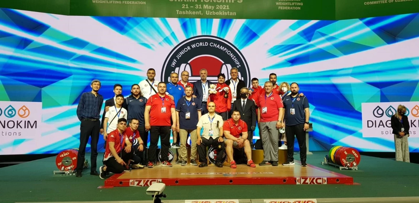 Dünya Gençler Halter Şampiyonası\'nda milli sporcular 18 madalya kazandı