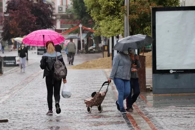 Dün başlayan sağanak devam ediyor (2)