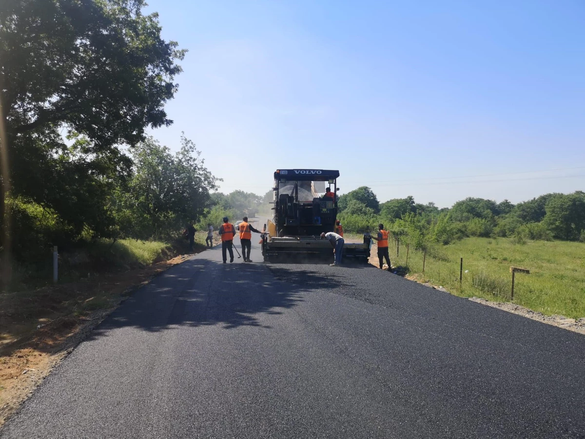 Gebze Tavşanlı – Pelitli yoluna asfalt serildi