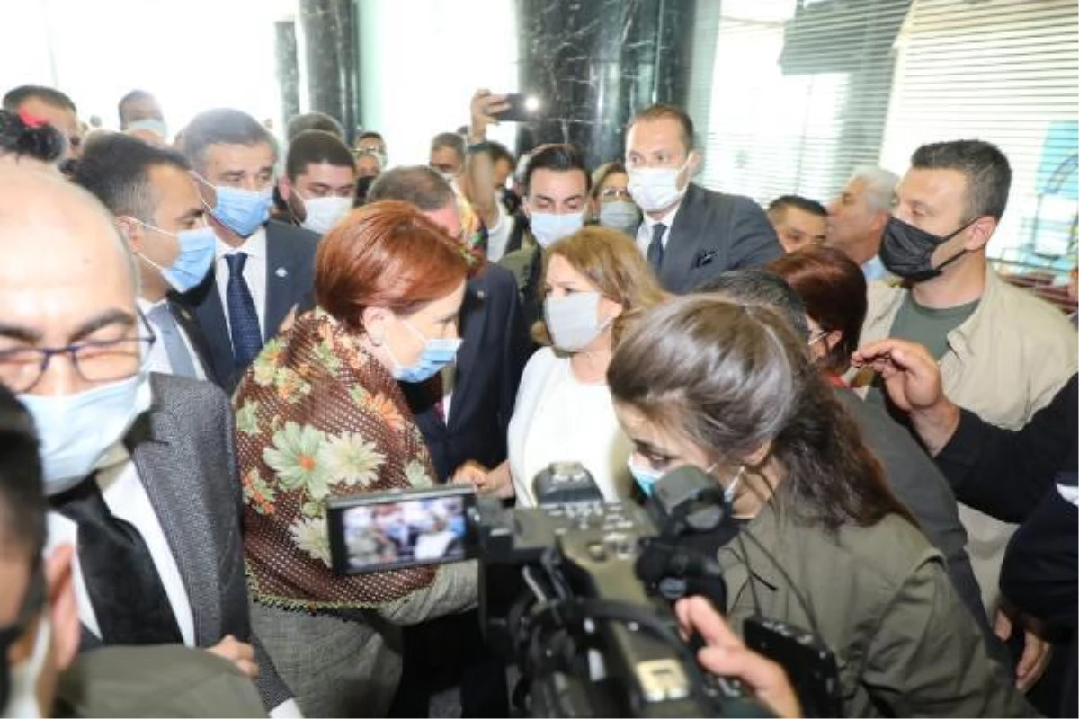 İYİ Parti Genel Başkanı Meral Akşener Hatay\'da