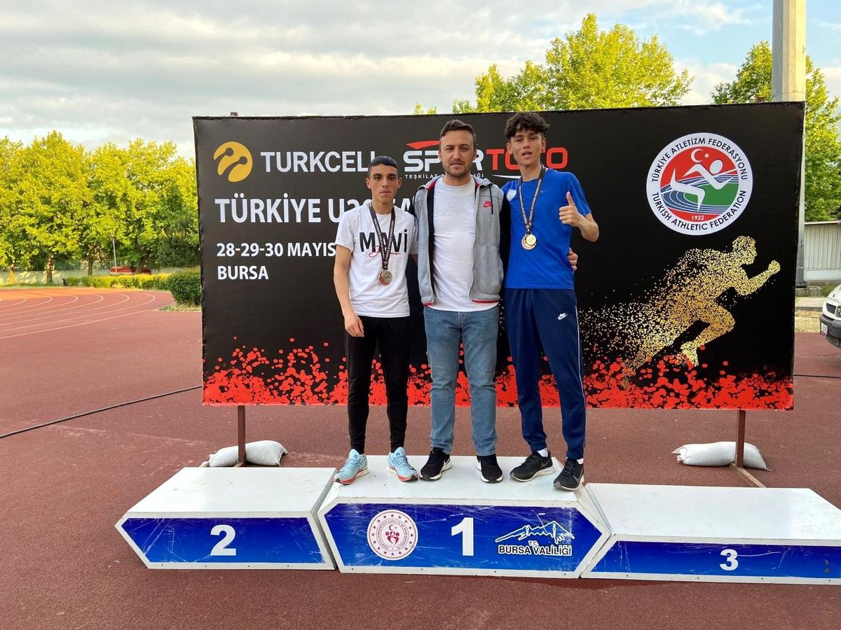 Kayserili atletler Bursa\'dan 5 madalya ile döndü