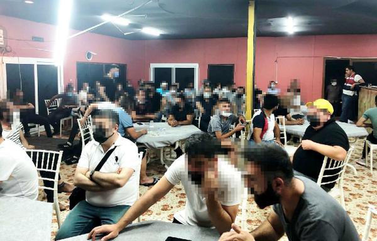 Restoran eklentisinde kumara 225 bin lira ceza
