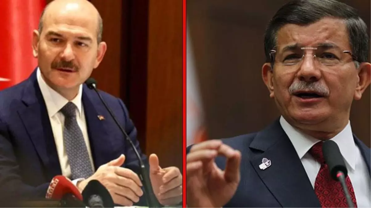 Soylu\'nun sözlerine Davutoğlu\'ndan yanıt: Kendisine teşekkür ediyorum, yürütülen kirli mücadeleyi ortaya koydu