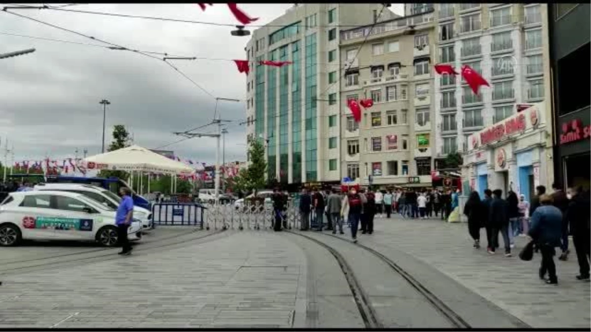 Taksim\'de güvenlik önlemleri