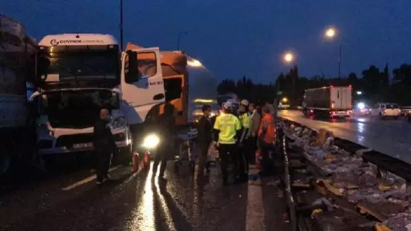 izmit te tem otoyolu nda 24 arac carpisti 21 yarali gunduz goruntuleriyle