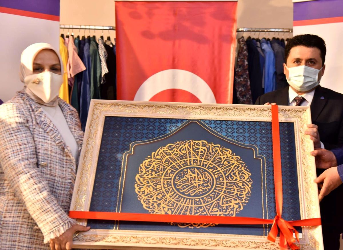 AK Parti Kadın Kolları Başkanı Ayşe Keşir ALGEM\'E hayran kaldı
