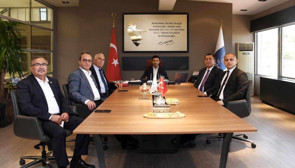 CHP\'li vekiller başkan Günel ile görüştü