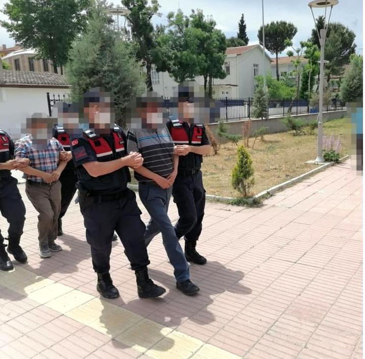 Çorum\'da kablo hırsızları yakalandı