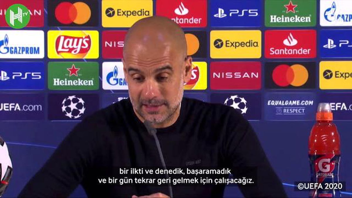 Guardiola: \'\' Bir gün Tekrar Geri Gelmek İçin Çalışacağız\'\'