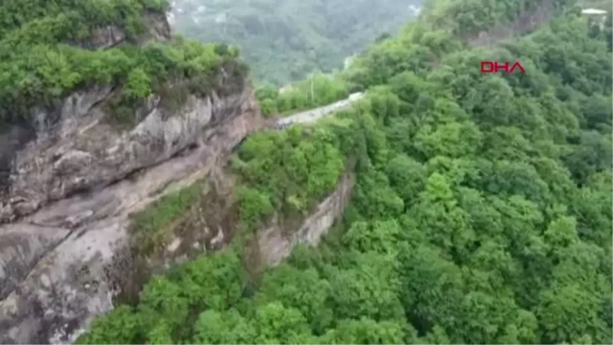 KALEDE GEZERKEN UÇURUMA DÜŞEN RECEP, KURTARILDI