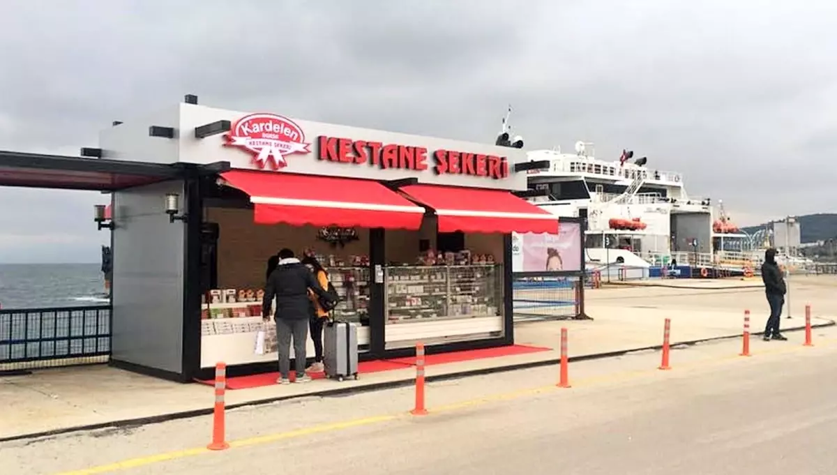 Kardelen, İDO Güzelyalı İskelesinde