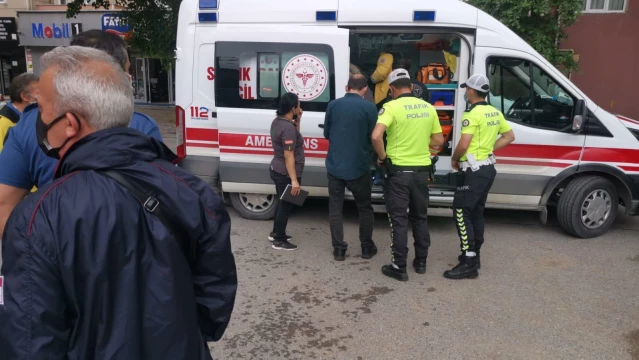 Kocaeli'de otomobilin çarptığı kadın yaralandı