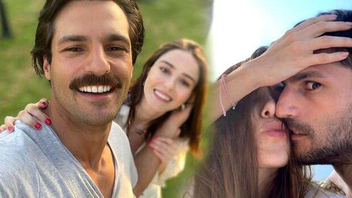 Özge Gürel\'den Serkan Çayoğlu\'na romantik kutlama: Bebeğim aşırı seviyorum!