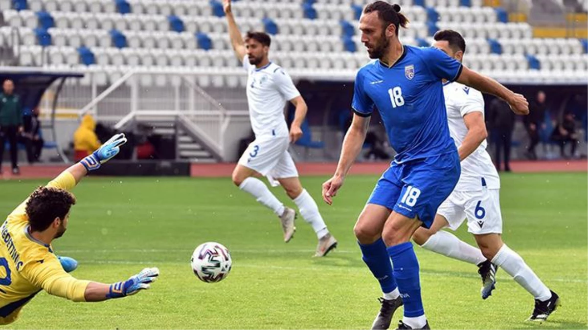 San Marino\'yu 4-1 yenen Kosova\'da tüm goller Vedat Muriqi\'ten geldi