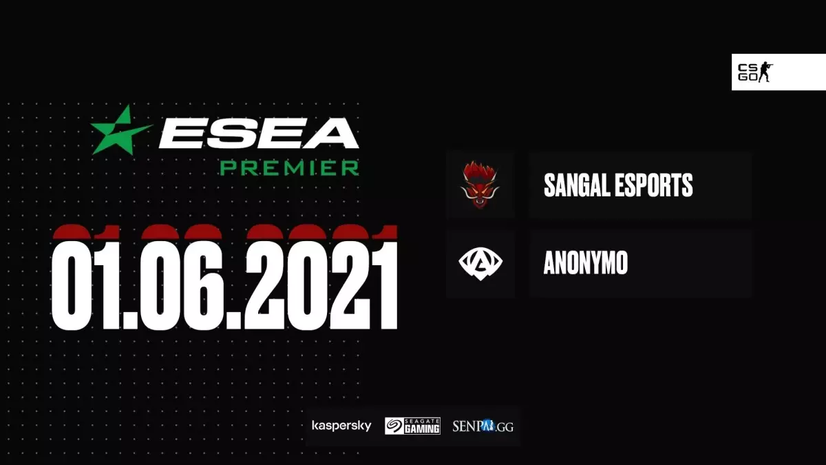Sangal Esports ESEA Premier League\'de Anonymo Esports ile karşılaşıyor