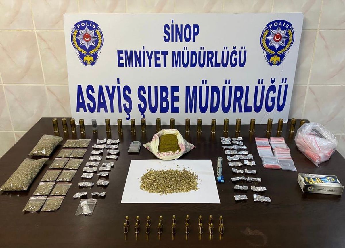 Sinop\'ta uyuşturucu operasyonu: 1 tutuklama