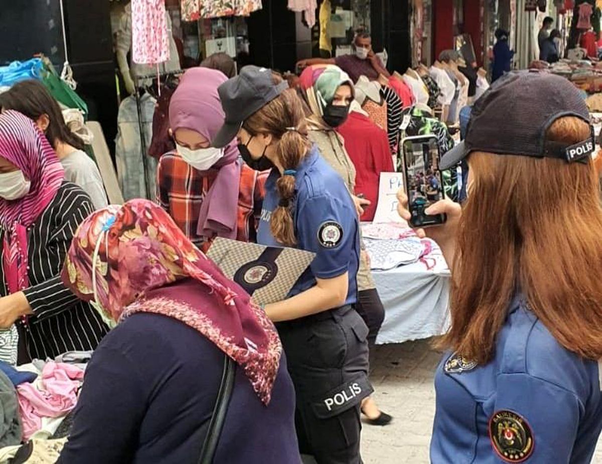 Son dakika haberi! Edremit\'te kadın polisler Kades\'i anlattı
