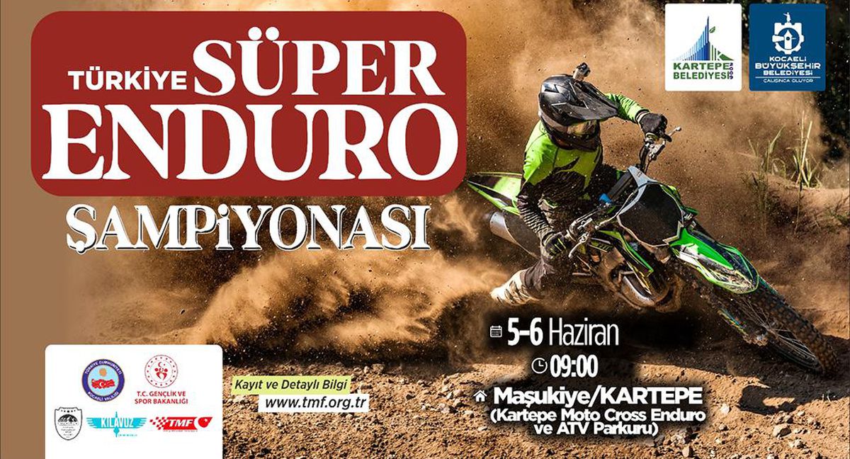 Enduro şampiyonası Kocaeli\'de yapılacak