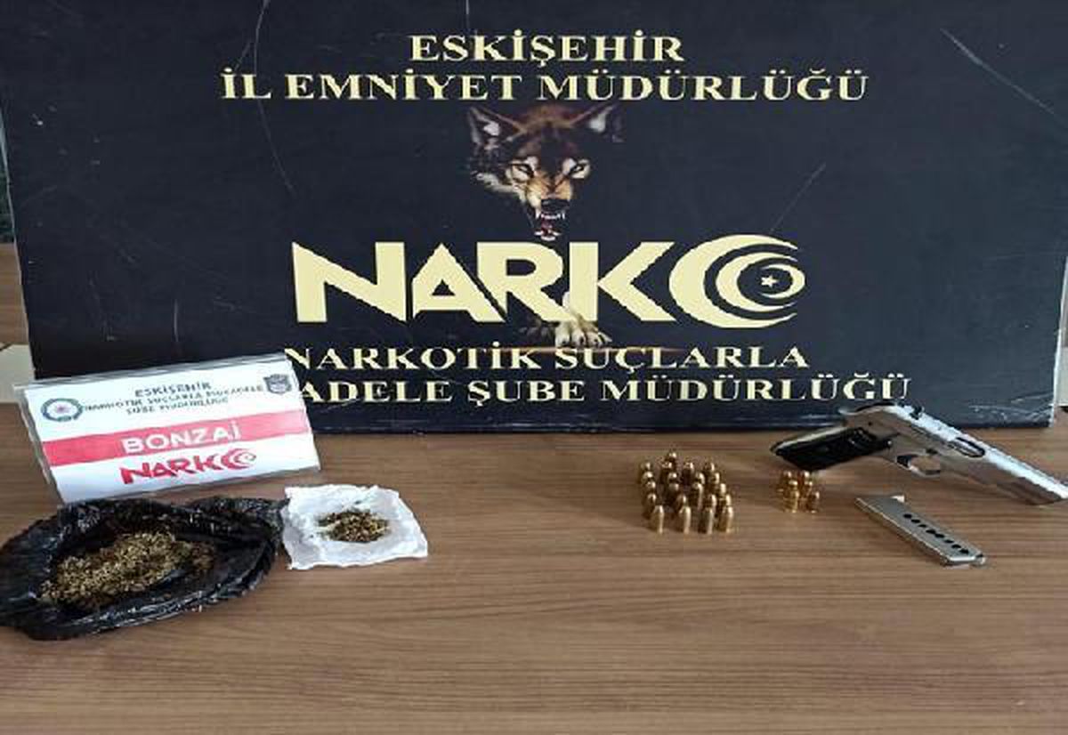 Eskişehir\'deki uyuşturucu operasyonunda 4 tutuklama