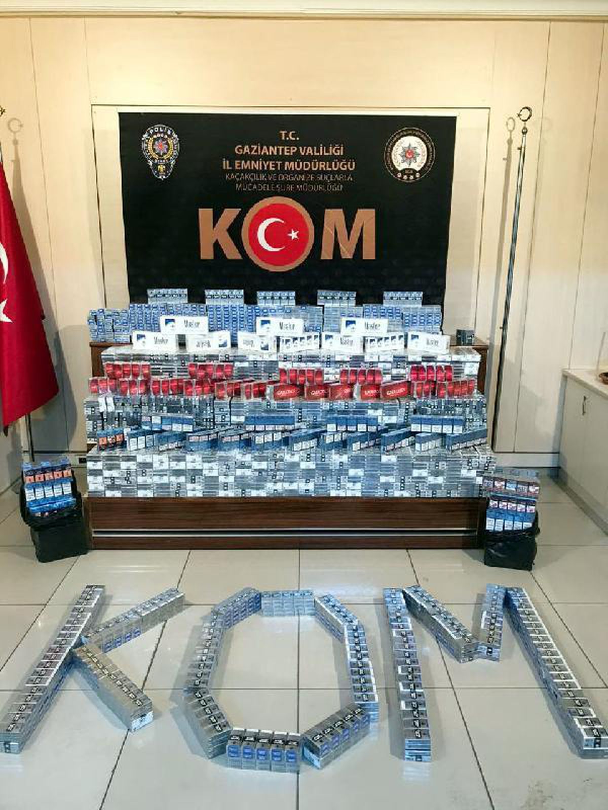 Son dakika haberi: Gaziantep\'te kaçak sigara operasyonu