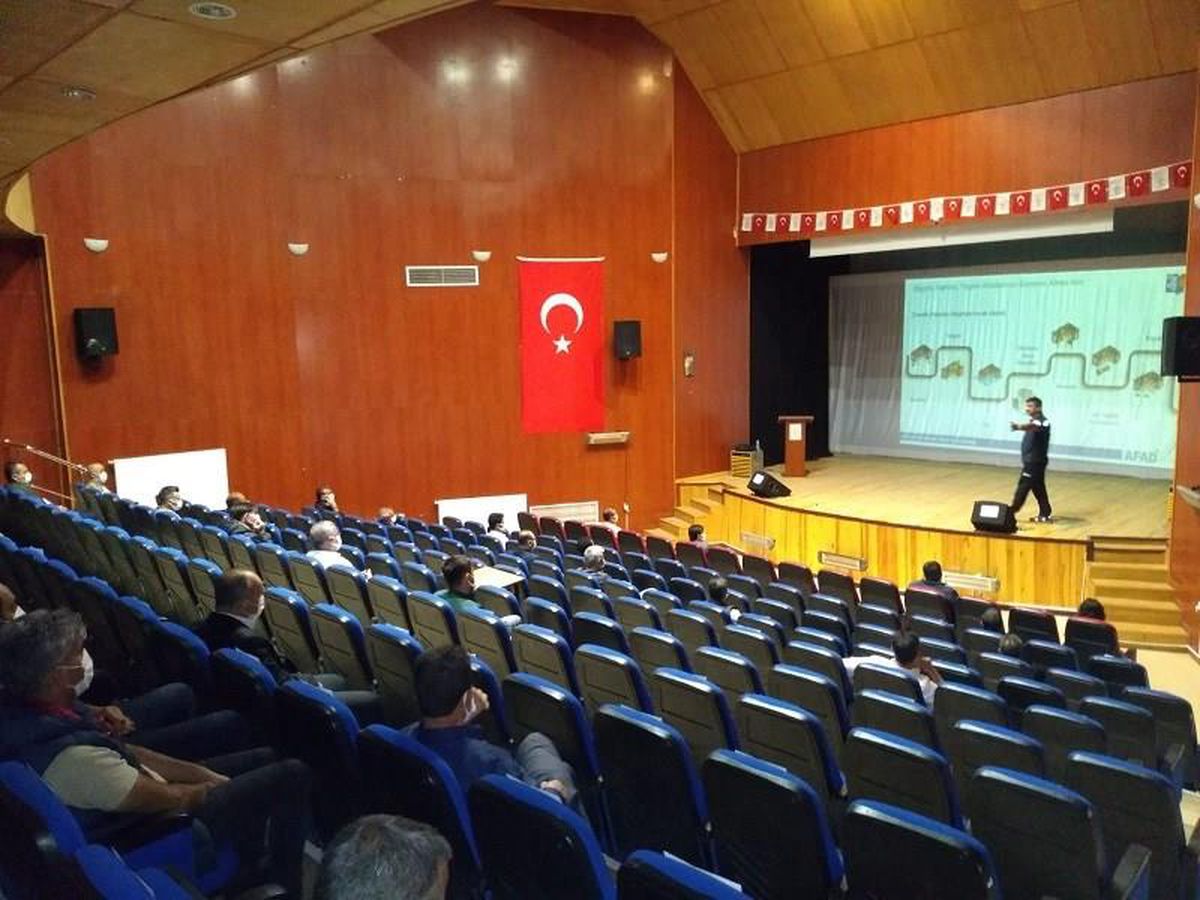 Kaman\'da afet farkındalık eğitimi verildi