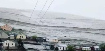 Karadeniz'de yazın 'kar' sürprizi, yaylalar beyaza büründü