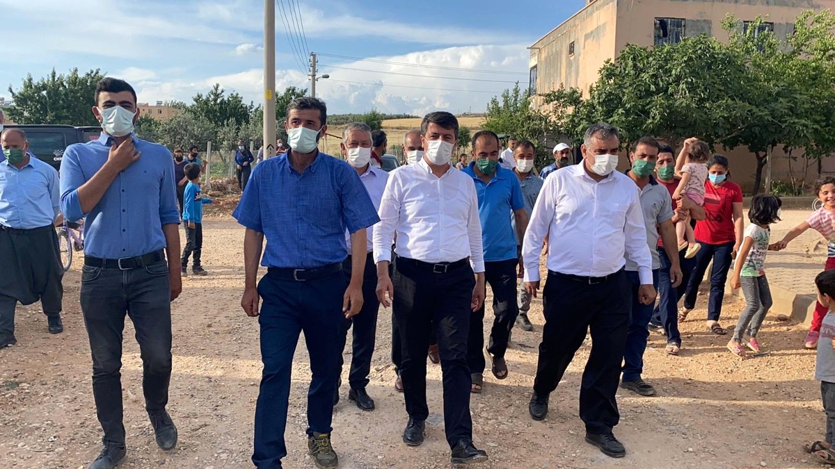 Milletvekili Tutdere, afet evlerini ziyaret etti