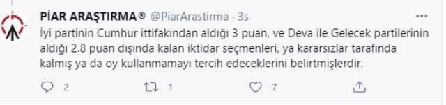 Son anket sonuçlarında İYİ Parti sürprizi! Cumhur İttifakı'ndan yüzde 3 oy kopardılar