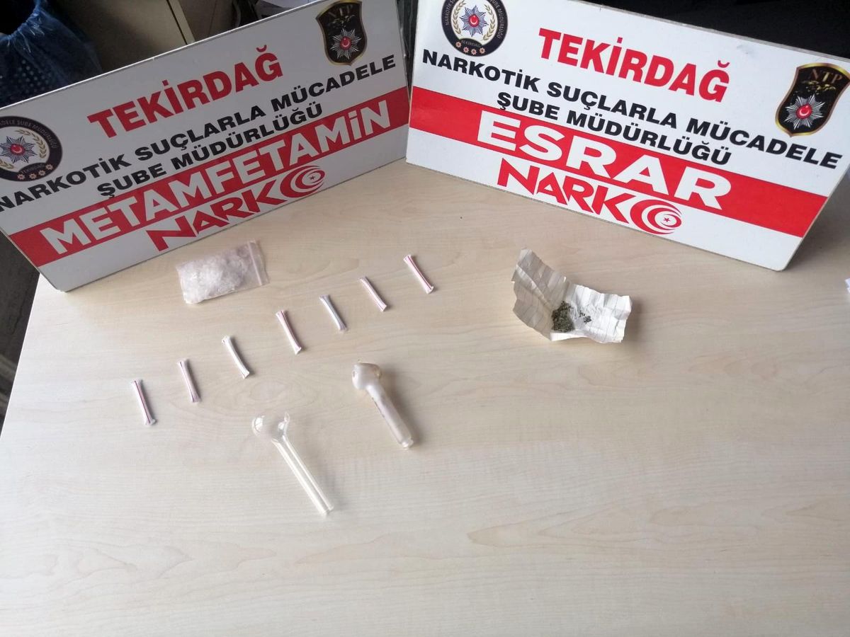 Son dakika haberi! Tekirdağ\'da uyuşturucu operasyonu